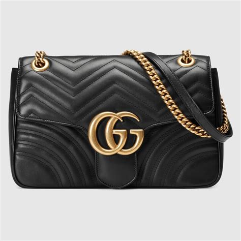 fake black gucci shoulder bag|gucci small shoulder bag black.